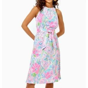 Lilly Pulitzer Mabry Midi Dress Size XS